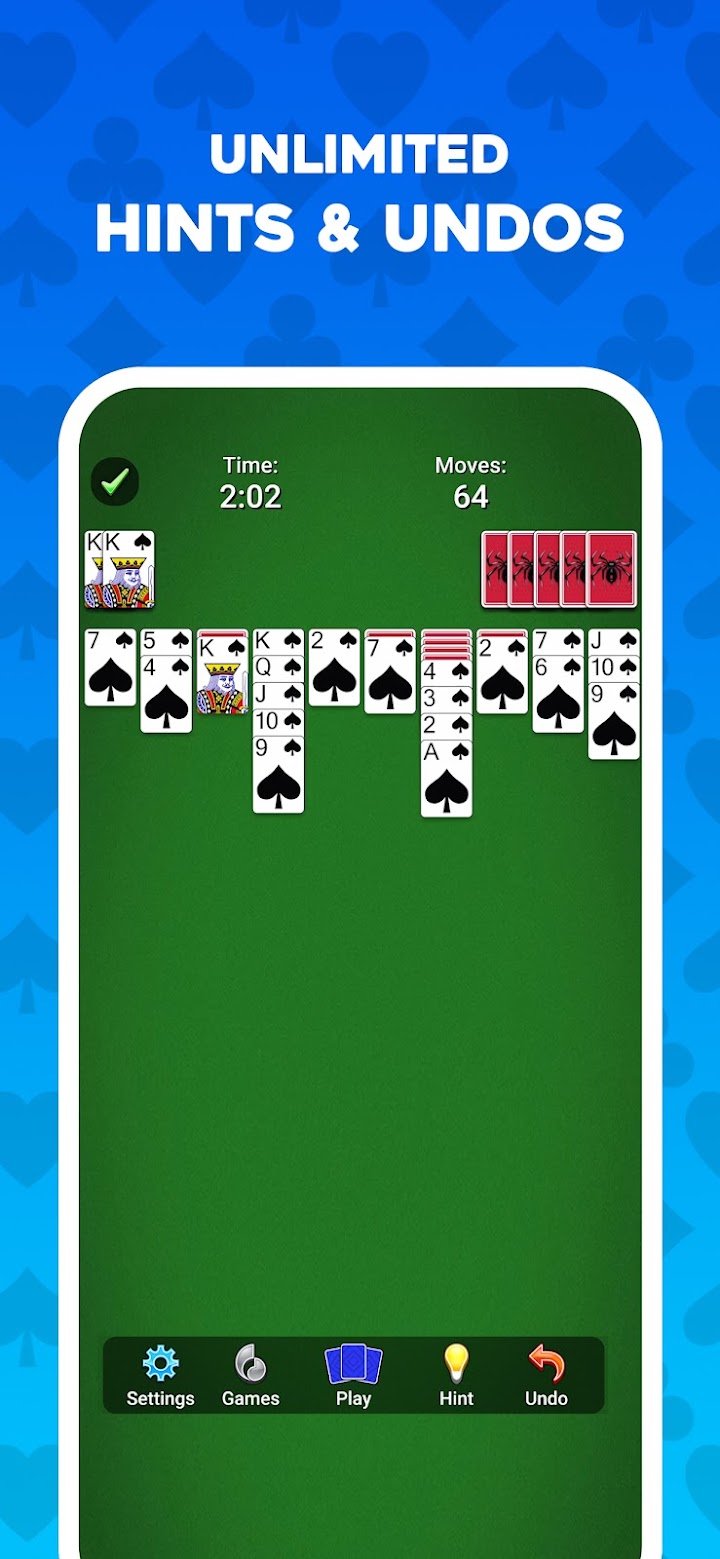 Spider Solitaire: Card Games screenshot